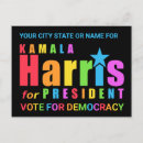 Recherche de rallye cartes postales Kamala harris