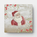 Recherche de père noël plaques Vintage