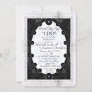 Recherche de marbre noir et blanc invitations Couple