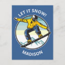Recherche de snowboard cartes postales Neige