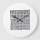 Recherche de dessin géométrique horloges Moderne