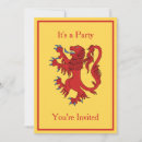 Recherche de rampant invitations Lion