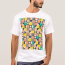 Recherche de motif coloré tshirts Abstrait