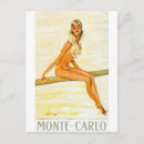 Recherche de monaco monte carlo cartes postales Rétro