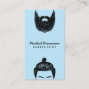 Recherche de moustache cartes visite Coiffeur