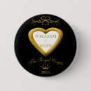 Recherche de objet de collection badges Couples royaux