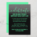 Recherche de 20 anniversaire invitations Minimaliste