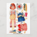 Recherche de poupée papier vintage cartes postales Pour tous