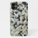 Zoek naar blauwe camouflage iphone hoesjes Voor hem