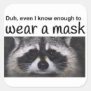 Zoek naar maskers stickers Sociale afstand