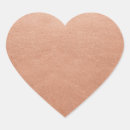 Recherche de métal cuivre autocollants Coeur
