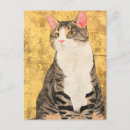 Recherche de chat gris et blanc vœux cartes Mignon