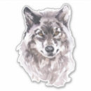 Recherche de loup blanc autocollants Animal