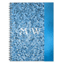 Zoek naar monogrammed notitieboeken Blauw