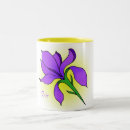 Recherche de iris jaunes tasses Fleur