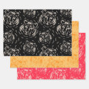 Recherche de tiger papier cadeau Motif