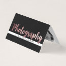 Recherche de dossier cartes visite Photographe