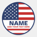Recherche de candidat démocratique Drapeau américain