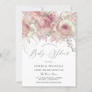 Recherche de ton argenté invitations Baby