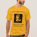 Recherche de beethoven drôle tshirts Musique classique
