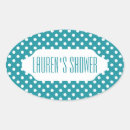 Recherche de pois turquoise autocollants Points