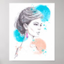 Zoek naar mode illustratie posters Schets