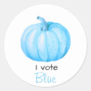 Recherche de citrouille bleu autocollants Révélation de genre