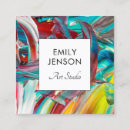 Recherche de artiste studio cartes visite Peintre