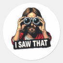 Recherche de religion drôle autocollants J'ai vu cela