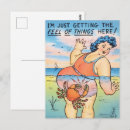 Recherche de vintage kitsch cartes postales Humour