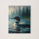 Recherche de loon puzzles Sauvagine
