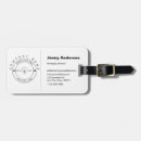 Recherche de gens bagages étiquettes Élégant