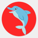 Zoek naar dolfijn cartoon stickers Dier
