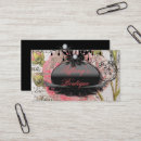 Recherche de fille florale cartes visite Customer