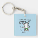 Zoek naar kat muis sleutelhangers Grappig