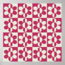 Recherche de motif de marguerite posters Vintage