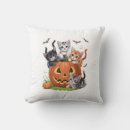 Recherche de chat halloween coussins Mignon