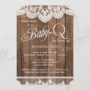 Recherche de bois dentelle invitations Bébé