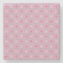 Recherche de mandalas dessous de verres Rose