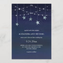 Recherche de ciel nocturne invitations Bleu