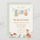 Recherche de renard rouge invitations Mother to be