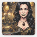 Recherche de anniversaire gothique autocollants Magique
