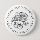 Recherche de pizza drôle badges Nourriture