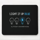 Recherche de éclairée tapis souris Bleu