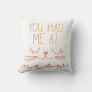 Recherche de meow coussins Drôle