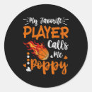 Recherche de joueur de basket autocollants Moderne