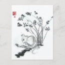 Recherche de souris blanche cartes postales Mignon