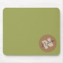 Recherche de monogramme unique tapis souris Monogrammé