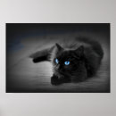 Zoek naar katten kunst Blauw