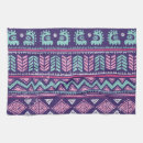 Recherche de motif tribal cuisine linges Illustration